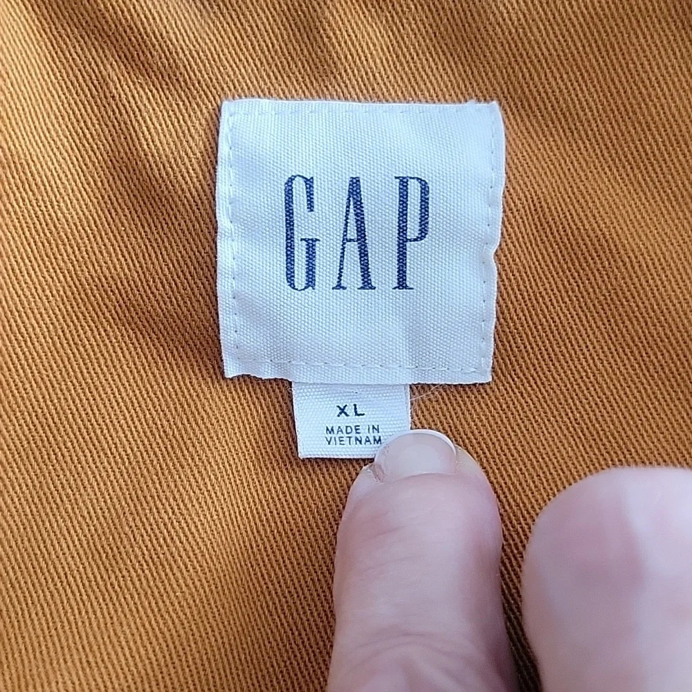 GAP Utility Jacket, XL, Ochre - Picture 10 of 12
